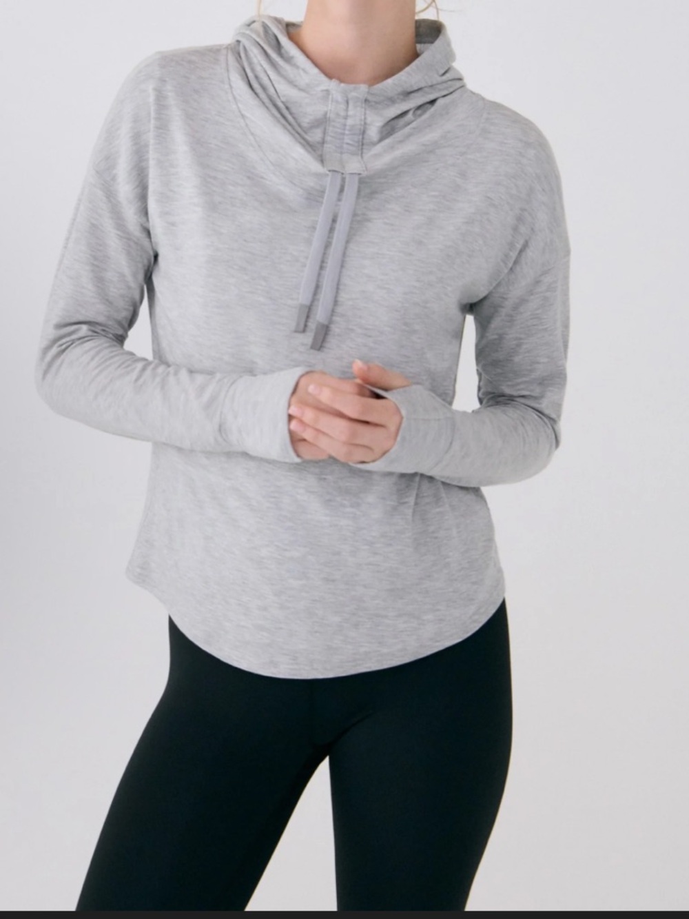 Apana pullover gray sweat shirt size small